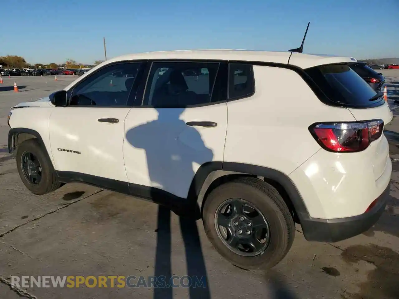 2 Photograph of a damaged car 3C4NJCAB6MT532236 JEEP COMPASS 2021