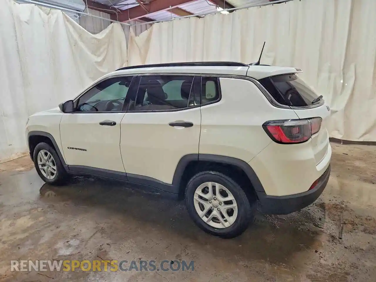 2 Photograph of a damaged car 3C4NJCAB7MT563737 JEEP COMPASS 2021