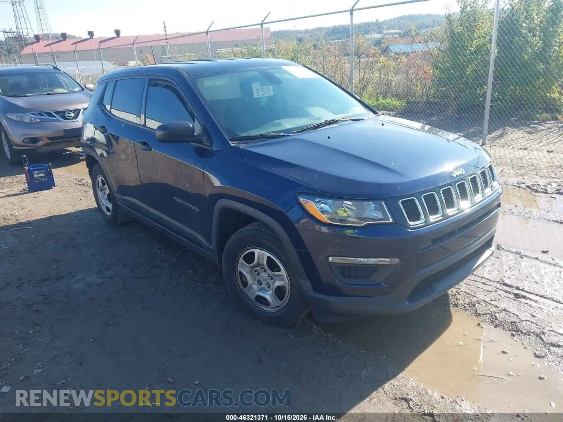 1 fotografías del automóvil dañado 3C4NJCABXMT514693 JEEP COMPASS 2021