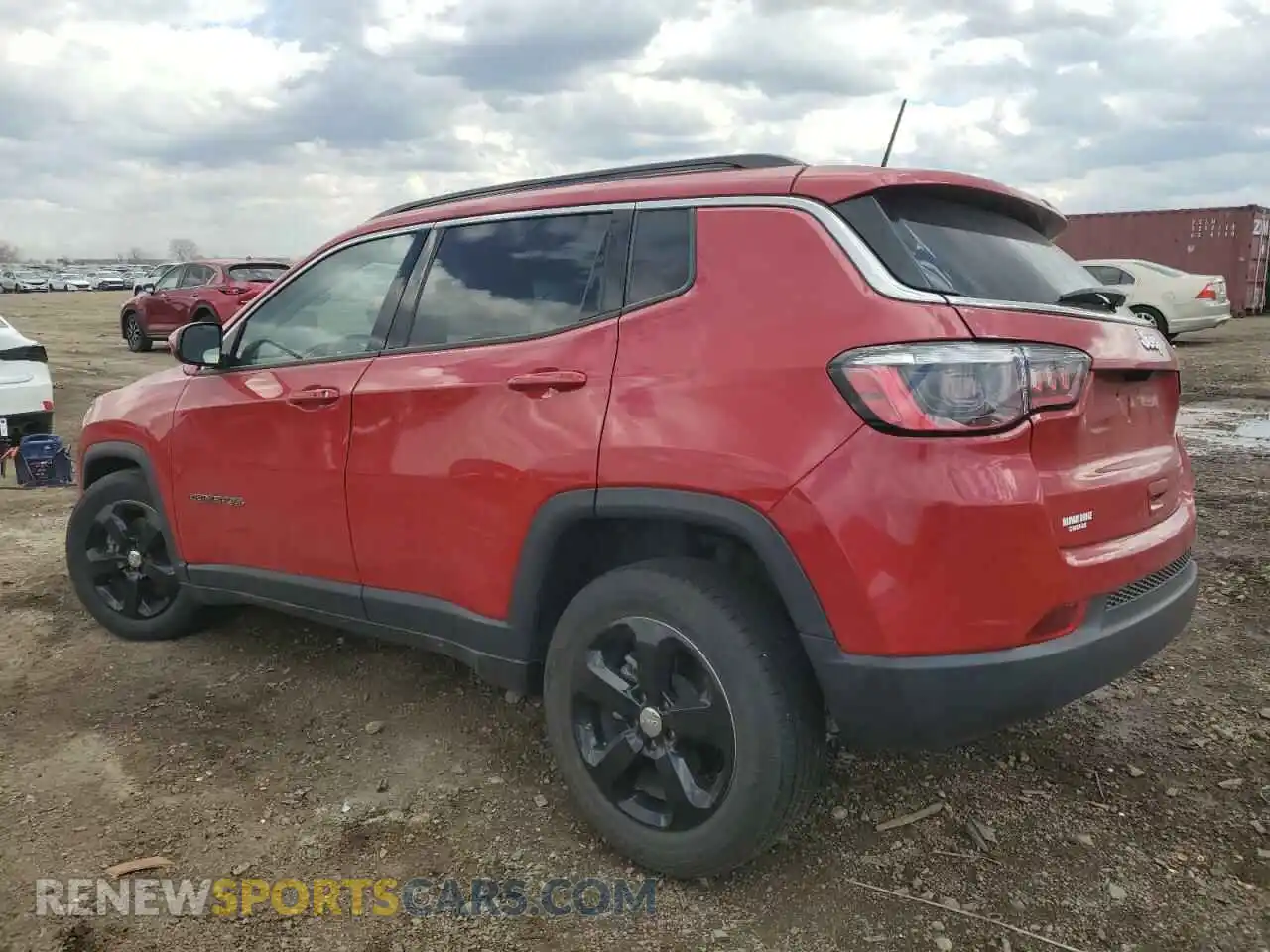2 Photograph of a damaged car 3C4NJCBB0MT502048 JEEP COMPASS 2021