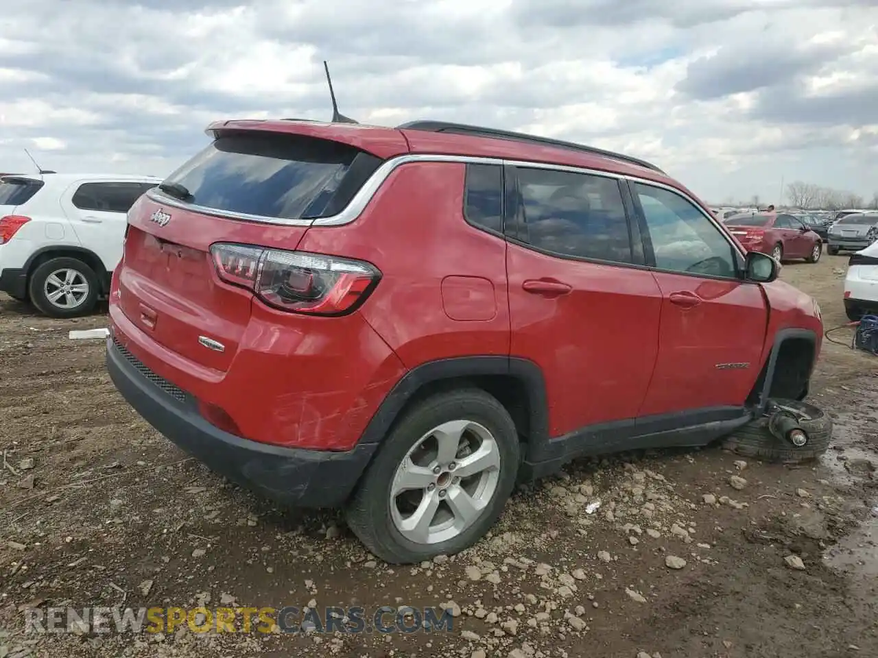 3 Photograph of a damaged car 3C4NJCBB0MT502048 JEEP COMPASS 2021