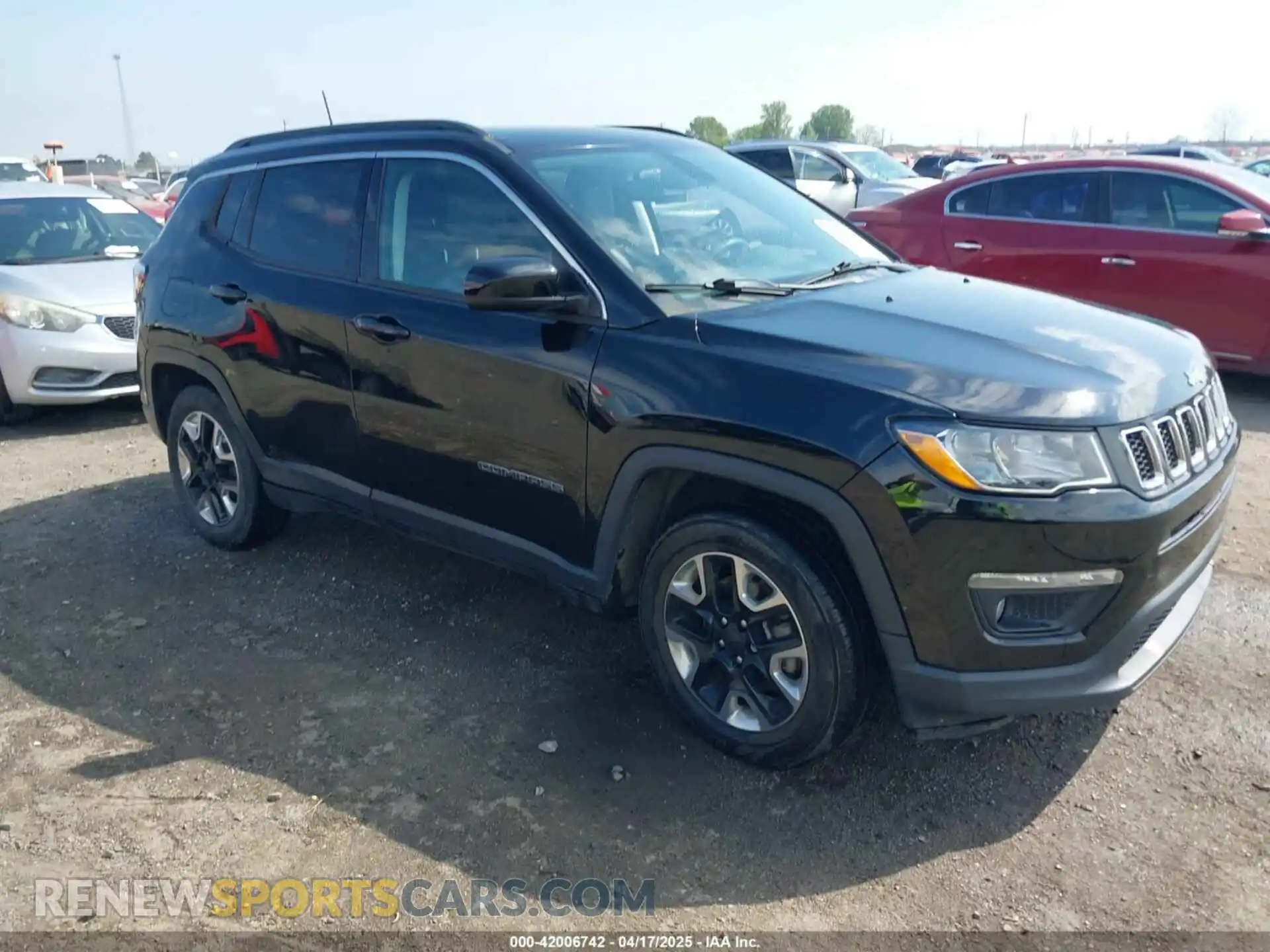 1 Photograph of a damaged car 3C4NJCBB0MT502423 JEEP COMPASS 2021