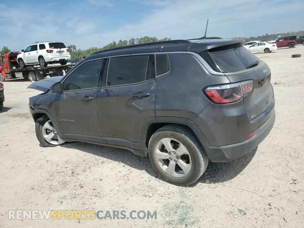 2 Photograph of a damaged car 3C4NJCBB0MT505824 JEEP COMPASS 2021