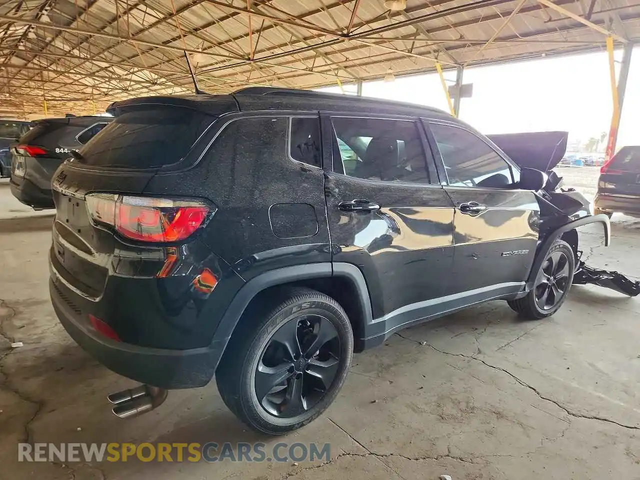 3 Фотография поврежденного автомобиля 3C4NJCBB1MT538900 JEEP COMPASS 2021