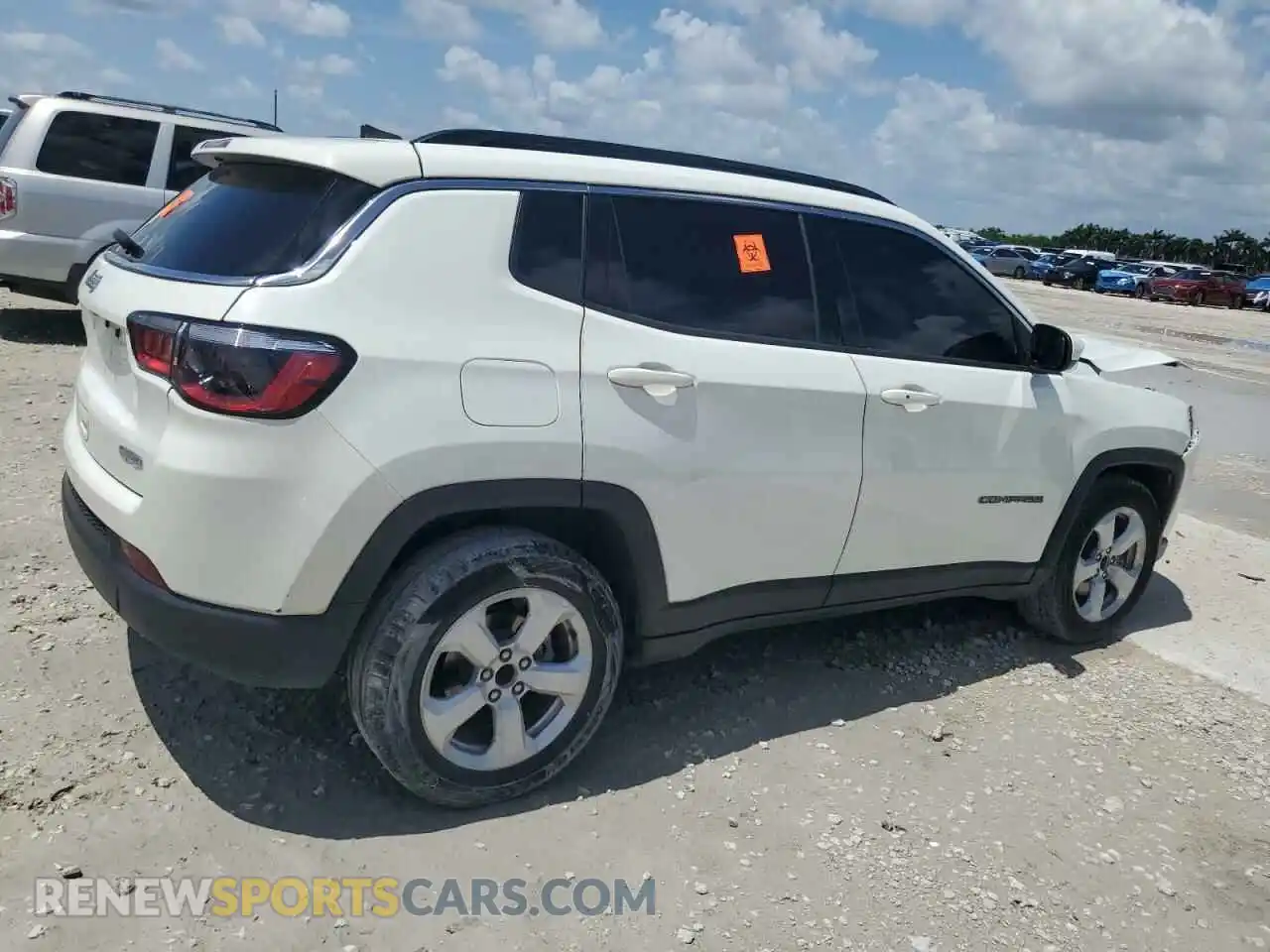 3 Photograph of a damaged car 3C4NJCBB1MT559620 JEEP COMPASS 2021