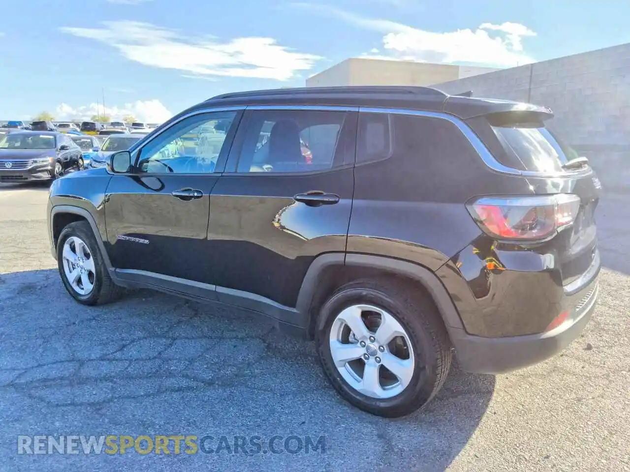 2 Photograph of a damaged car 3C4NJCBB1MT592097 JEEP COMPASS 2021