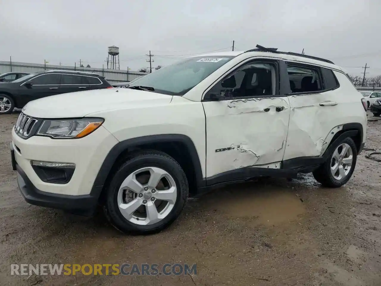 1 Photograph of a damaged car 3C4NJCBB2MT505016 JEEP COMPASS 2021
