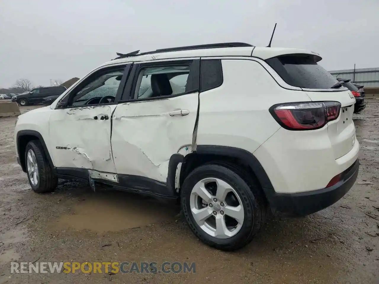 2 Photograph of a damaged car 3C4NJCBB2MT505016 JEEP COMPASS 2021