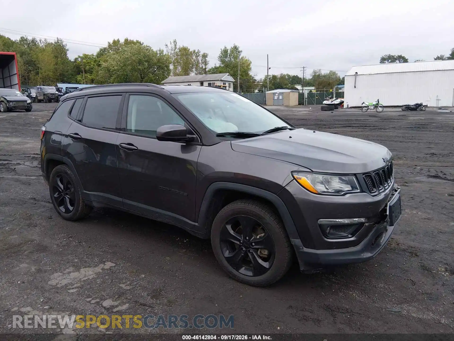 1 Photograph of a damaged car 3C4NJCBB2MT567743 JEEP COMPASS 2021