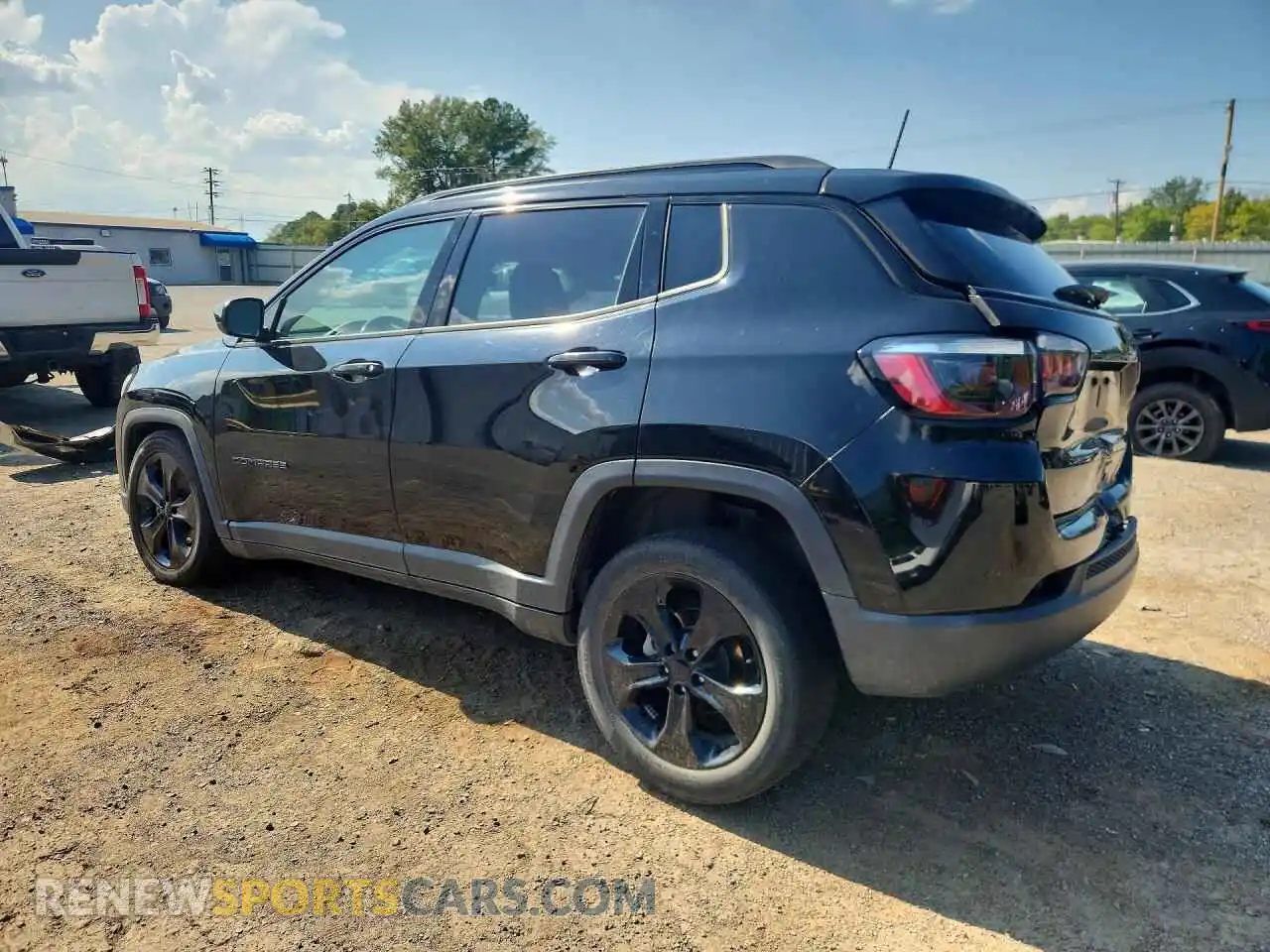 2 Photograph of a damaged car 3C4NJCBB4MT510833 JEEP COMPASS 2021