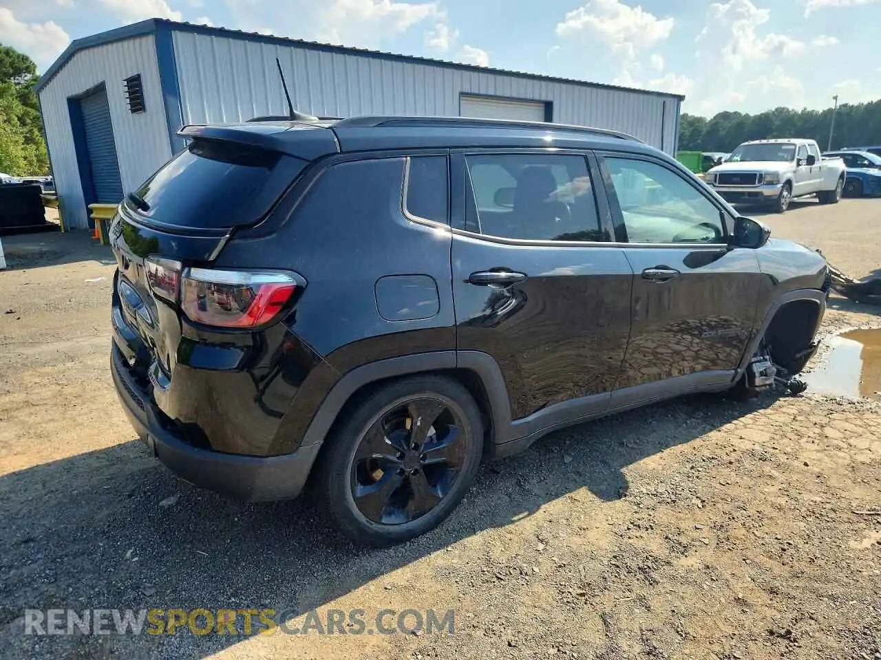 3 Photograph of a damaged car 3C4NJCBB4MT510833 JEEP COMPASS 2021
