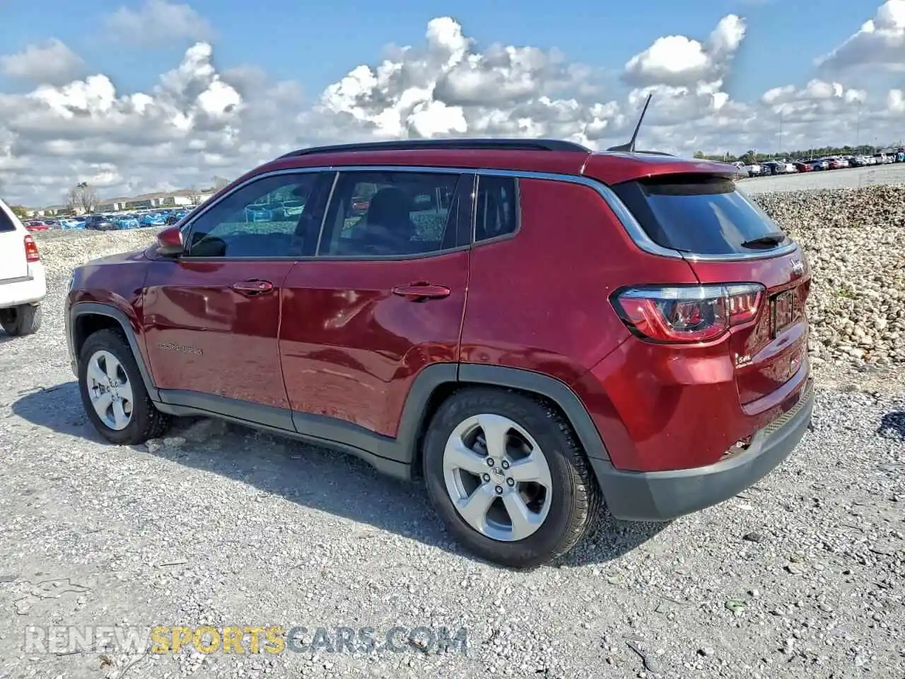 2 Photograph of a damaged car 3C4NJCBB4MT560020 JEEP COMPASS 2021