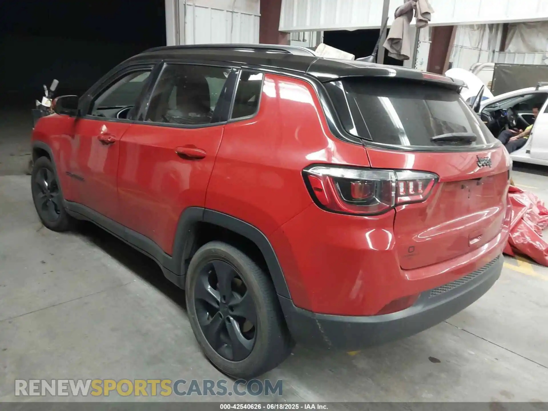 3 Photograph of a damaged car 3C4NJCBB4MT587363 JEEP COMPASS 2021