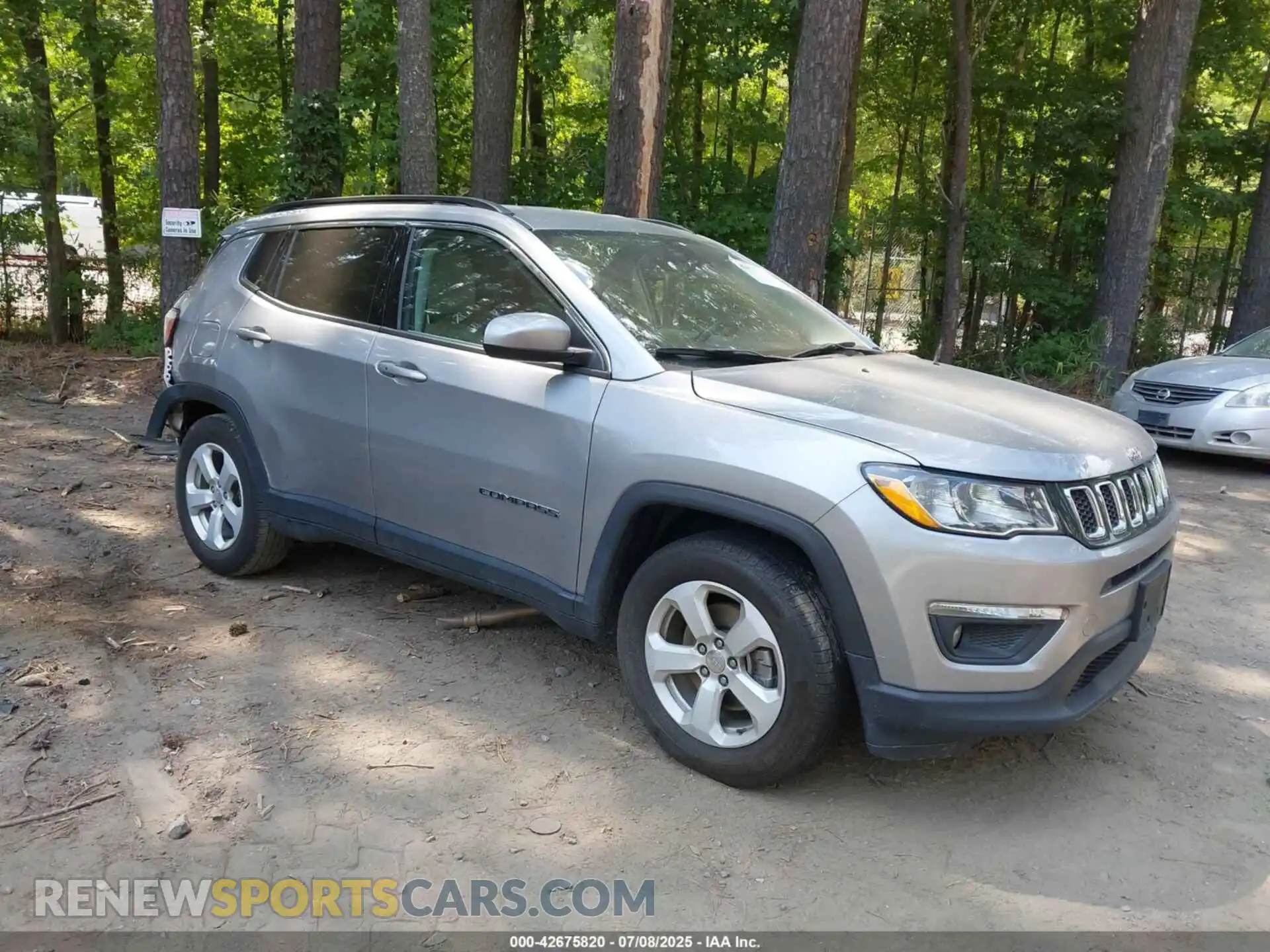 1 Photograph of a damaged car 3C4NJCBB5MT507827 JEEP COMPASS 2021