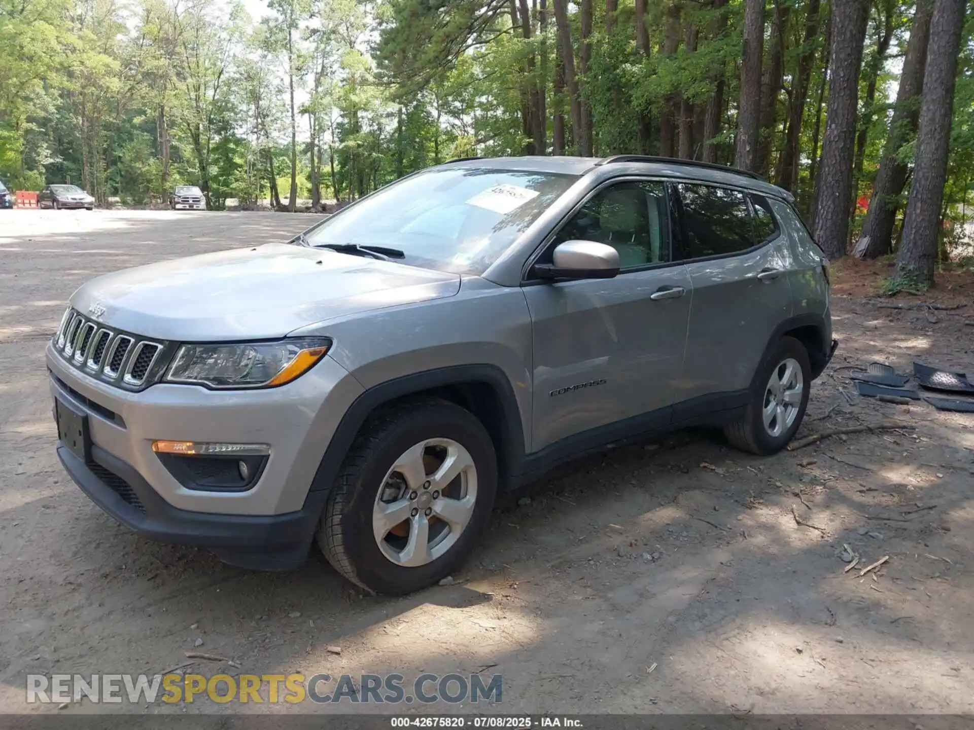 2 Photograph of a damaged car 3C4NJCBB5MT507827 JEEP COMPASS 2021