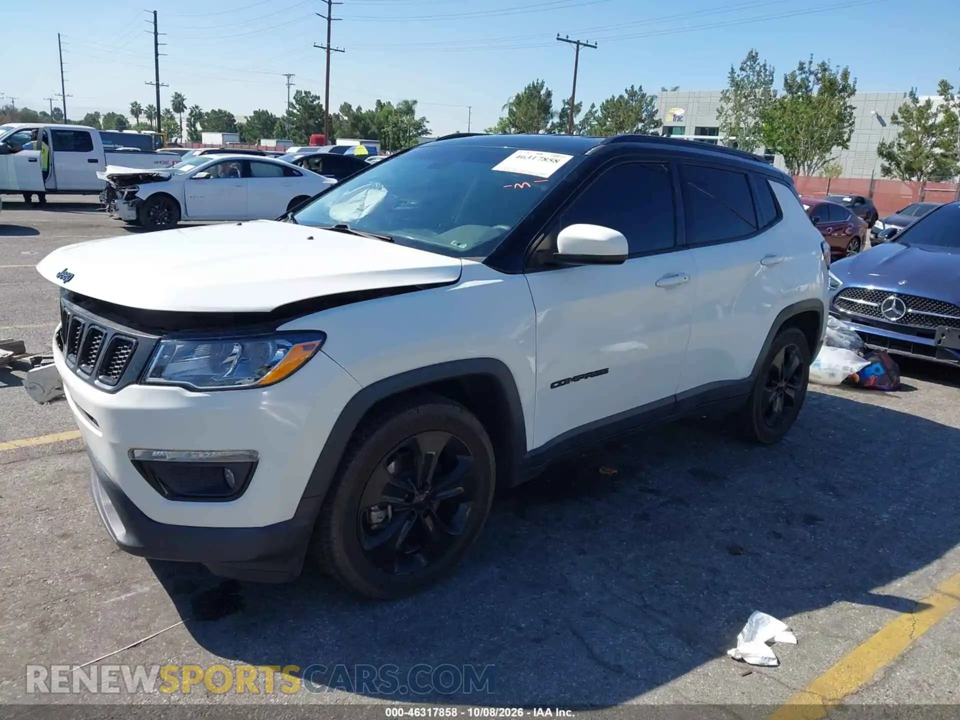 2 Фотография поврежденного автомобиля 3C4NJCBB5MT532081 JEEP COMPASS 2021