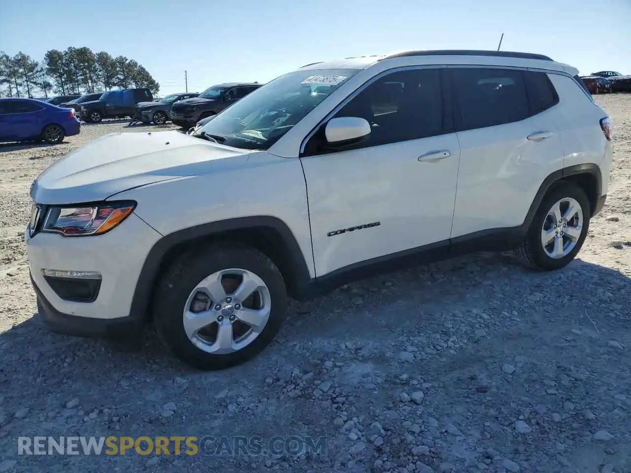 1 Photograph of a damaged car 3C4NJCBB5MT539001 JEEP COMPASS 2021