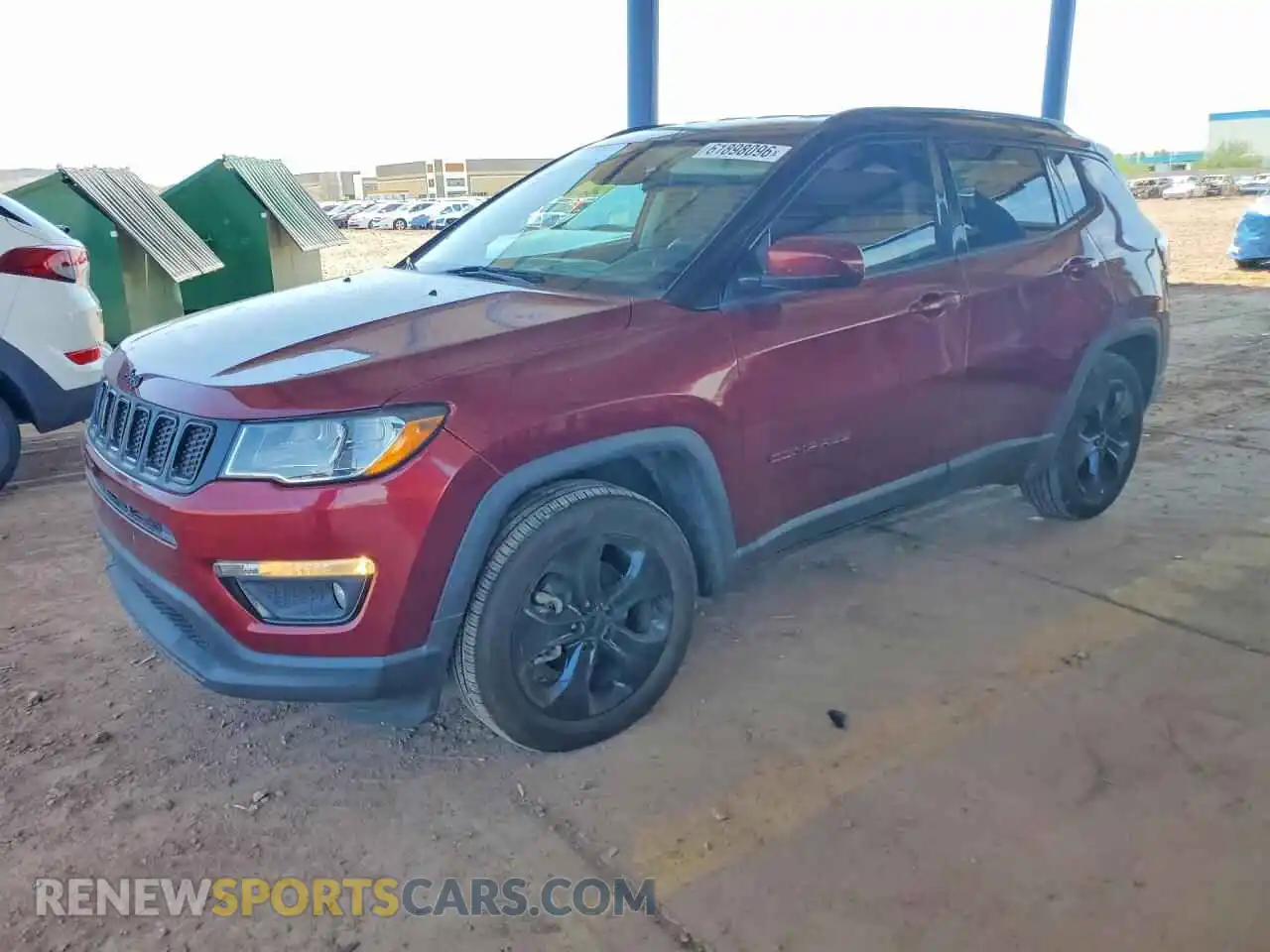 1 Фотография поврежденного автомобиля 3C4NJCBB5MT567557 JEEP COMPASS 2021