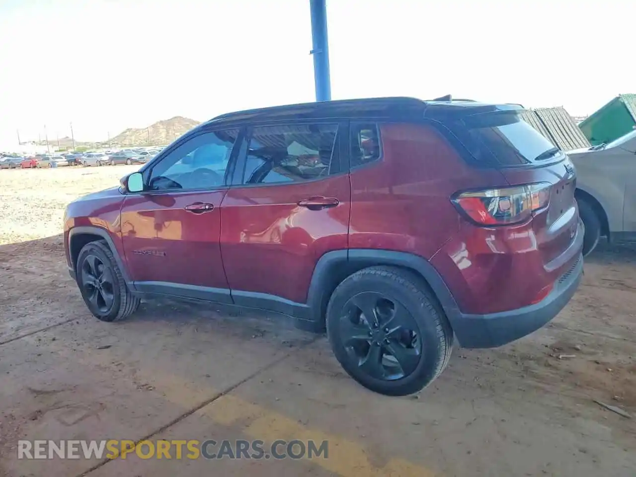 2 Фотография поврежденного автомобиля 3C4NJCBB5MT567557 JEEP COMPASS 2021