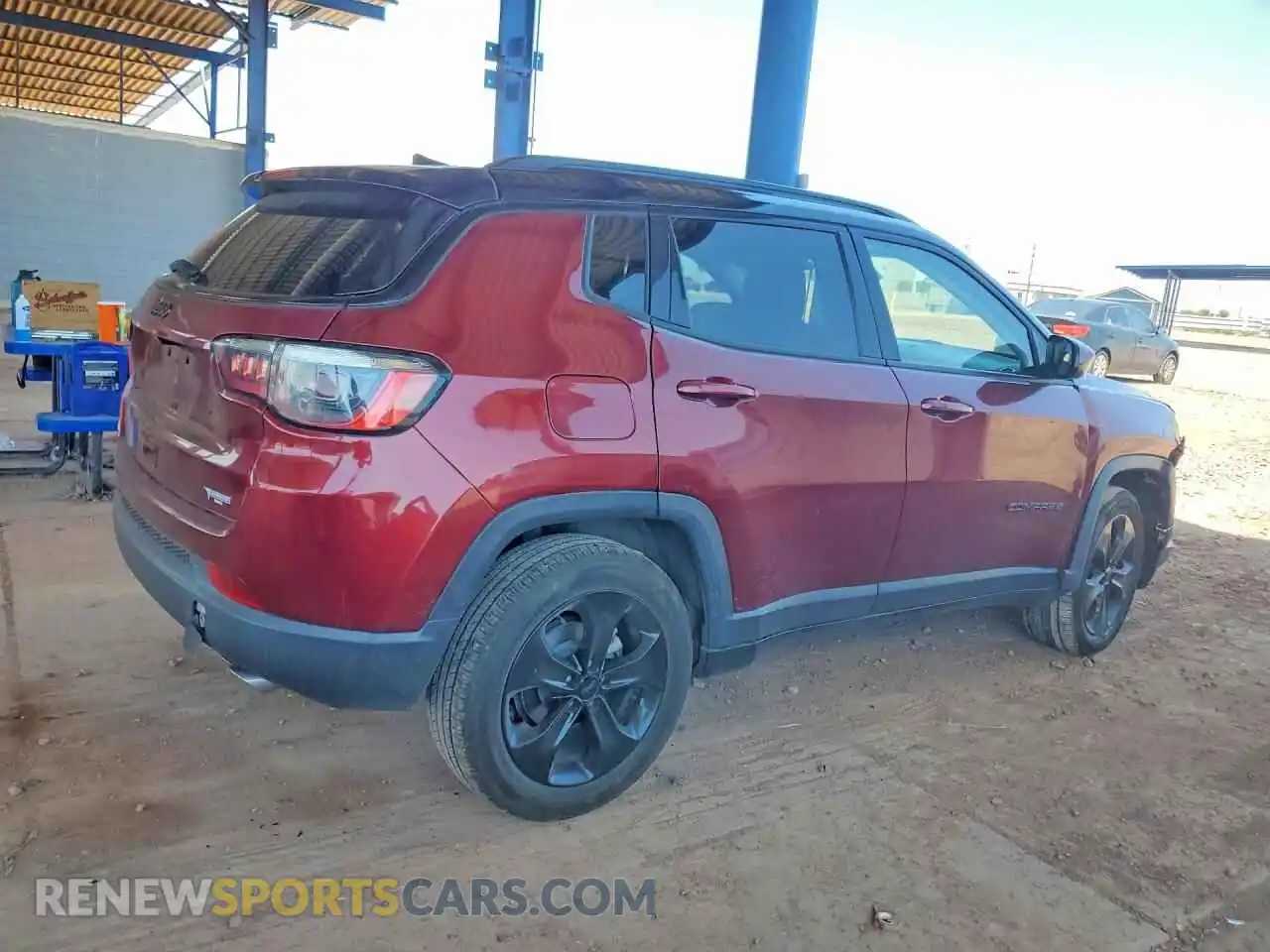3 Фотография поврежденного автомобиля 3C4NJCBB5MT567557 JEEP COMPASS 2021
