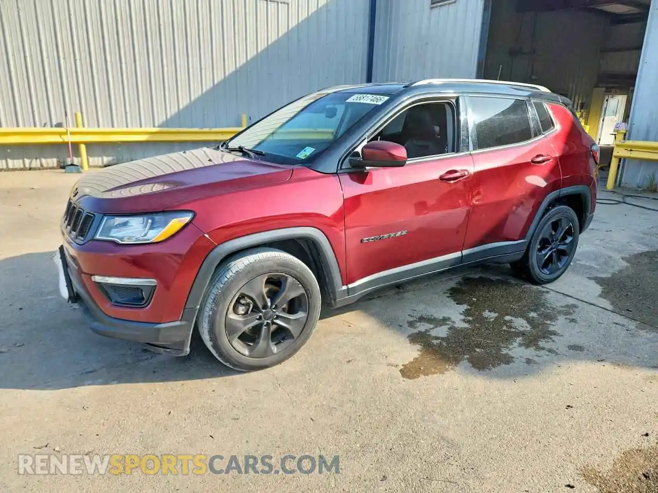 1 Photograph of a damaged car 3C4NJCBB5MT571494 JEEP COMPASS 2021