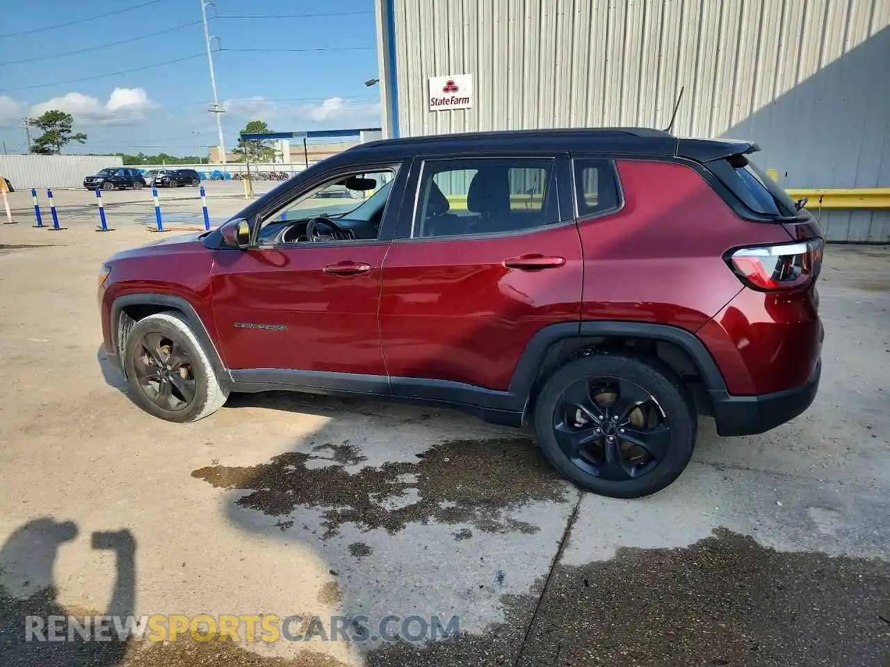2 Photograph of a damaged car 3C4NJCBB5MT571494 JEEP COMPASS 2021