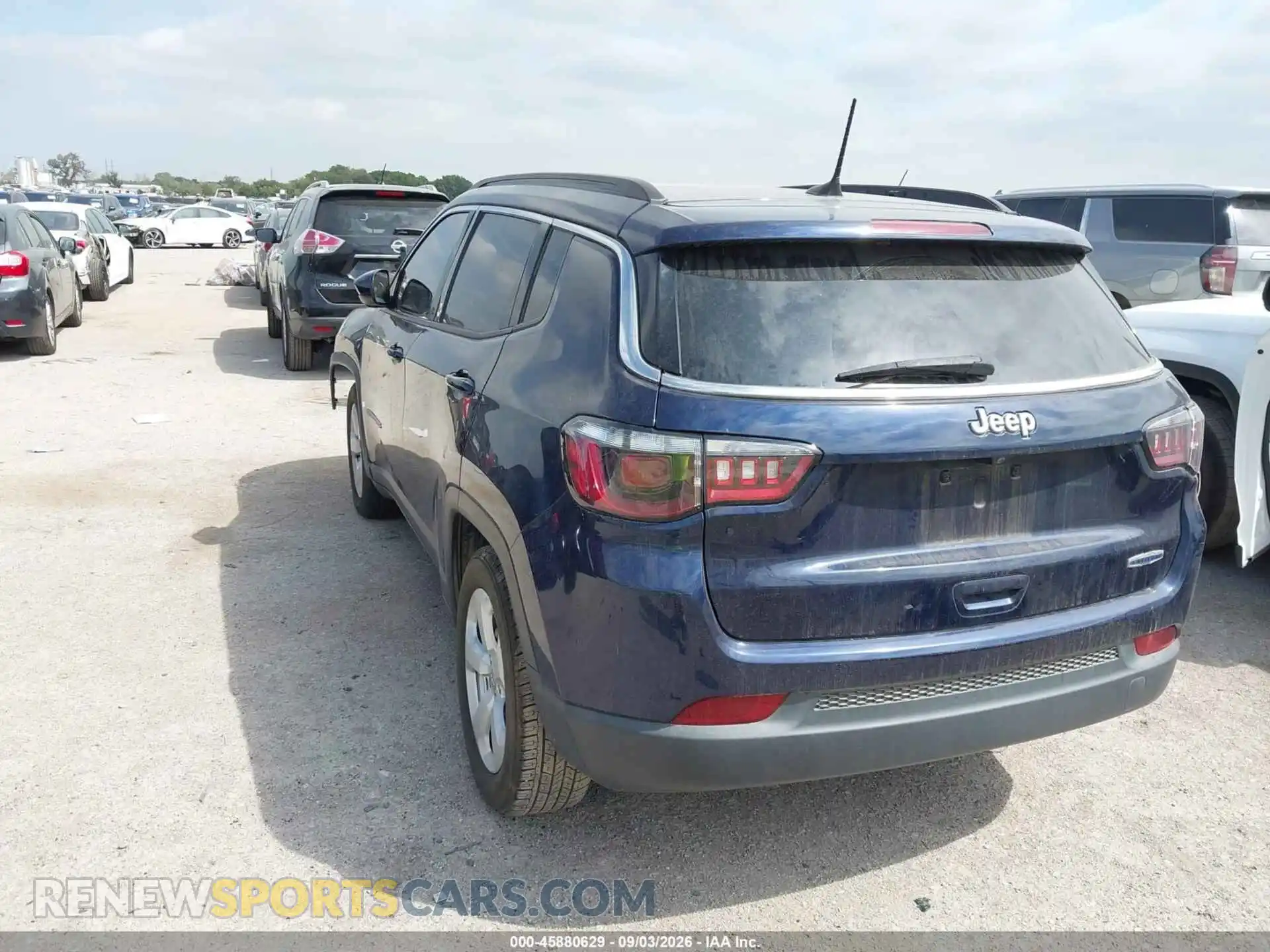 3 Photograph of a damaged car 3C4NJCBB6MT502426 JEEP COMPASS 2021