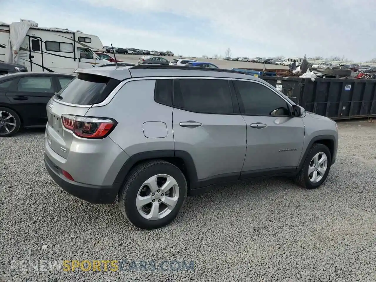 3 fotografías del automóvil dañado 3C4NJCBB6MT522725 JEEP COMPASS 2021