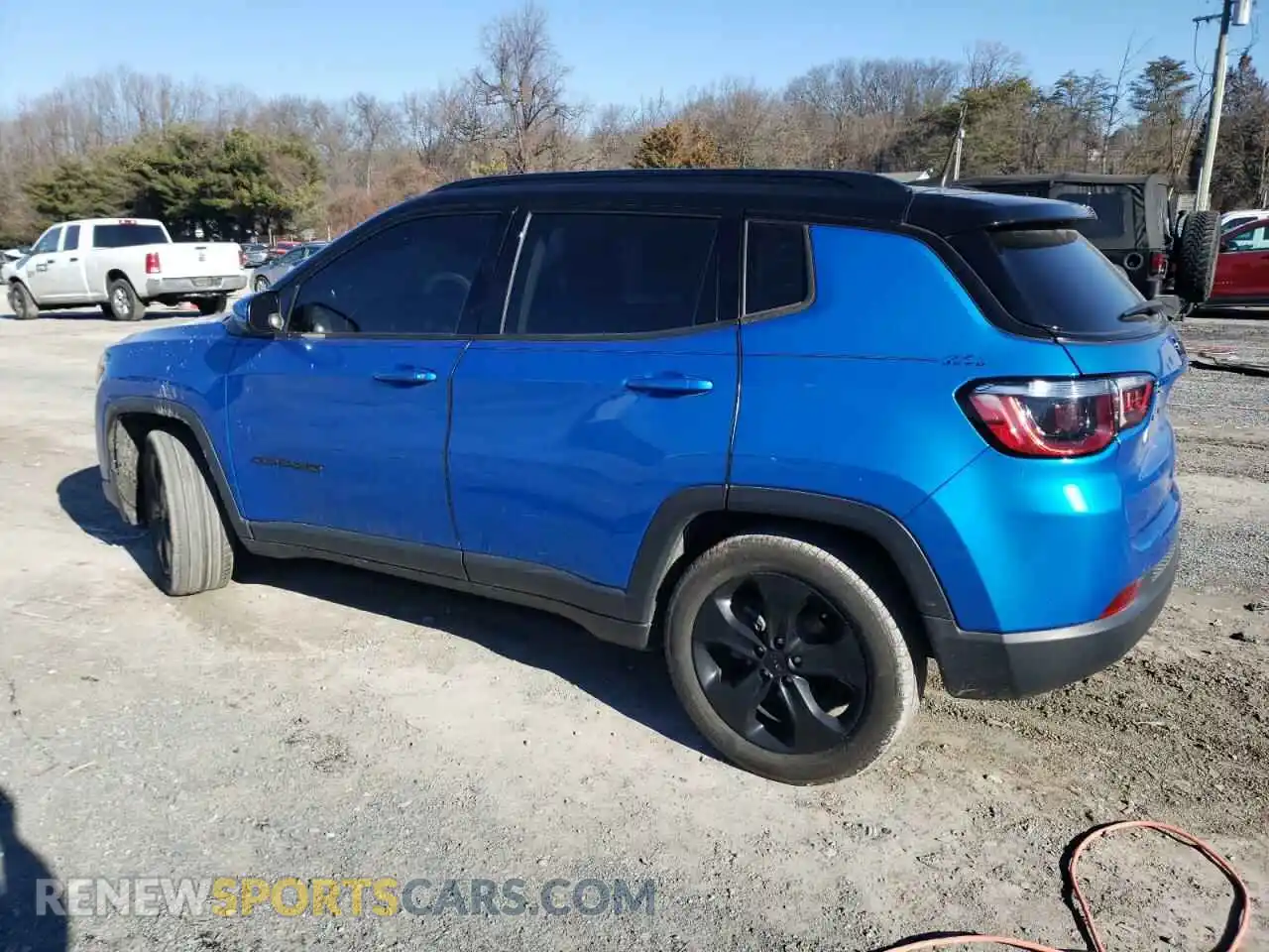 2 Photograph of a damaged car 3C4NJCBB6MT532106 JEEP COMPASS 2021