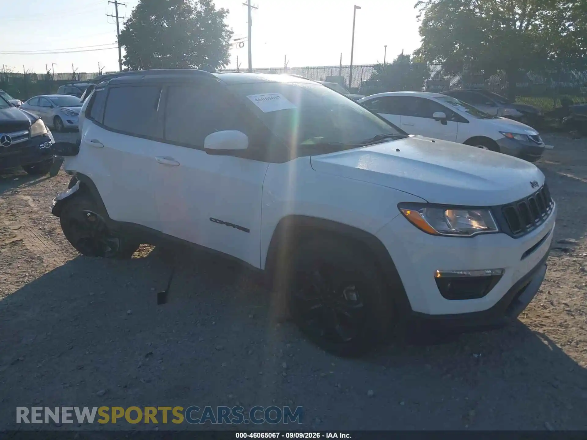 1 Photograph of a damaged car 3C4NJCBB6MT559631 JEEP COMPASS 2021