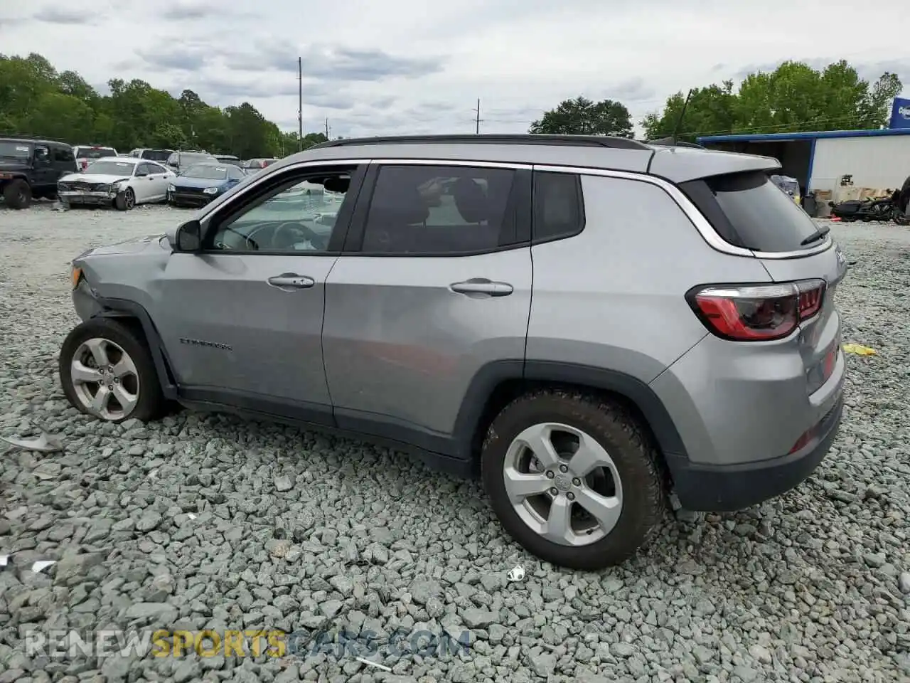 2 Photograph of a damaged car 3C4NJCBB6MT580804 JEEP COMPASS 2021