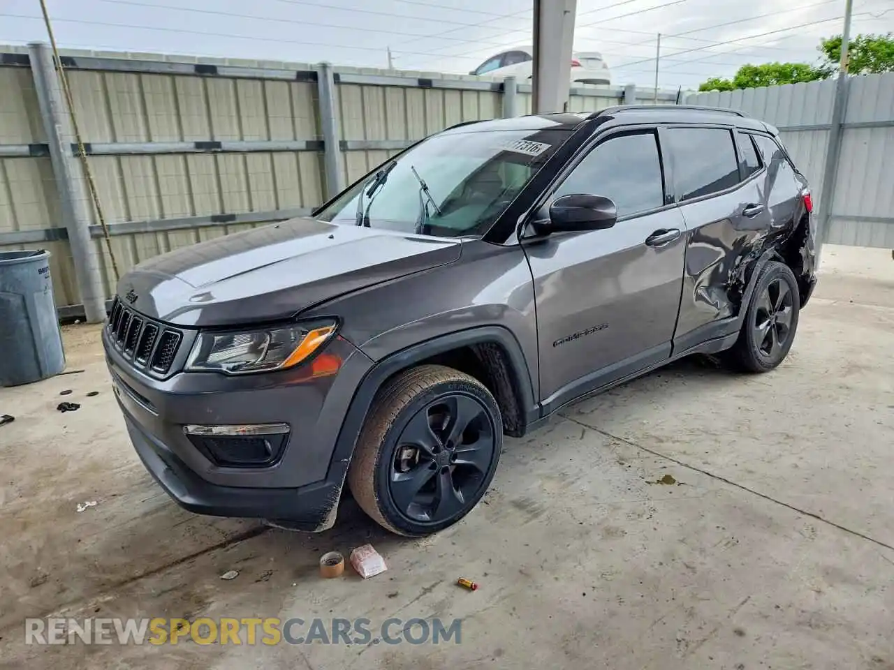 1 Фотография поврежденного автомобиля 3C4NJCBB7MT531885 JEEP COMPASS 2021