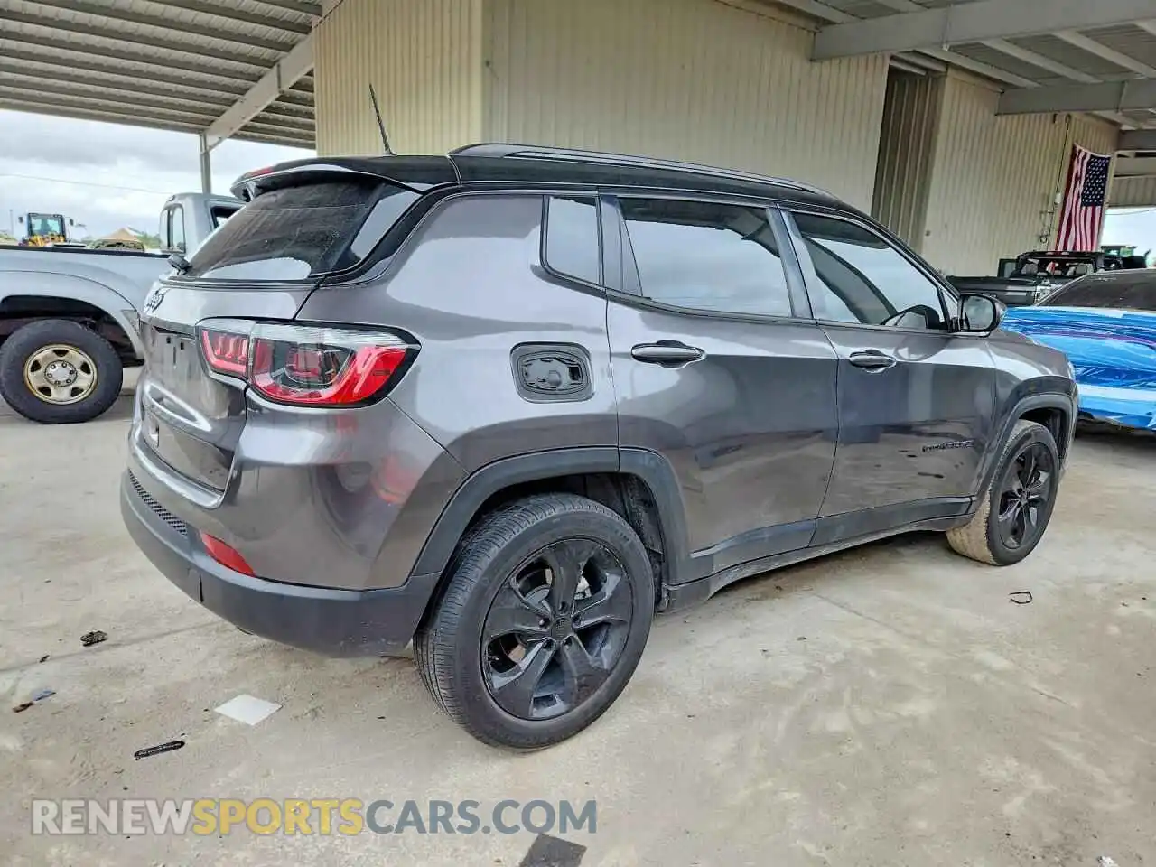 3 Фотография поврежденного автомобиля 3C4NJCBB7MT531885 JEEP COMPASS 2021
