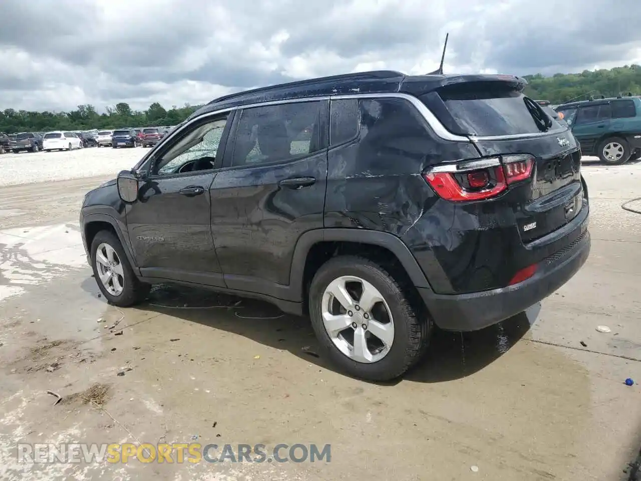2 Photograph of a damaged car 3C4NJCBB8MT505649 JEEP COMPASS 2021