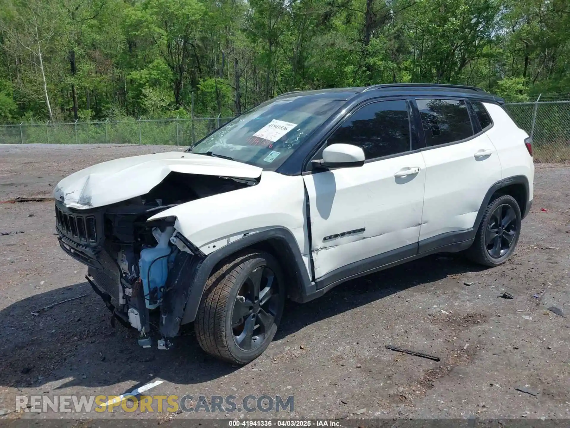 2 Photograph of a damaged car 3C4NJCBB8MT531586 JEEP COMPASS 2021