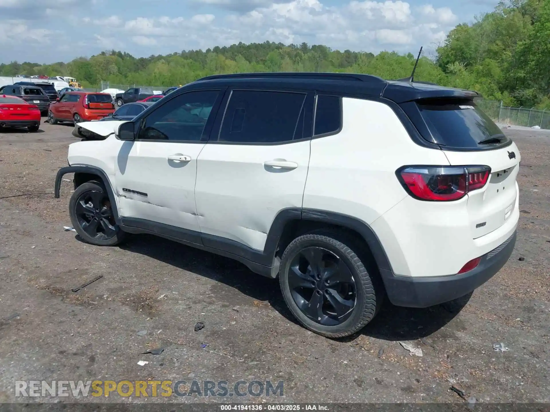 3 Photograph of a damaged car 3C4NJCBB8MT531586 JEEP COMPASS 2021