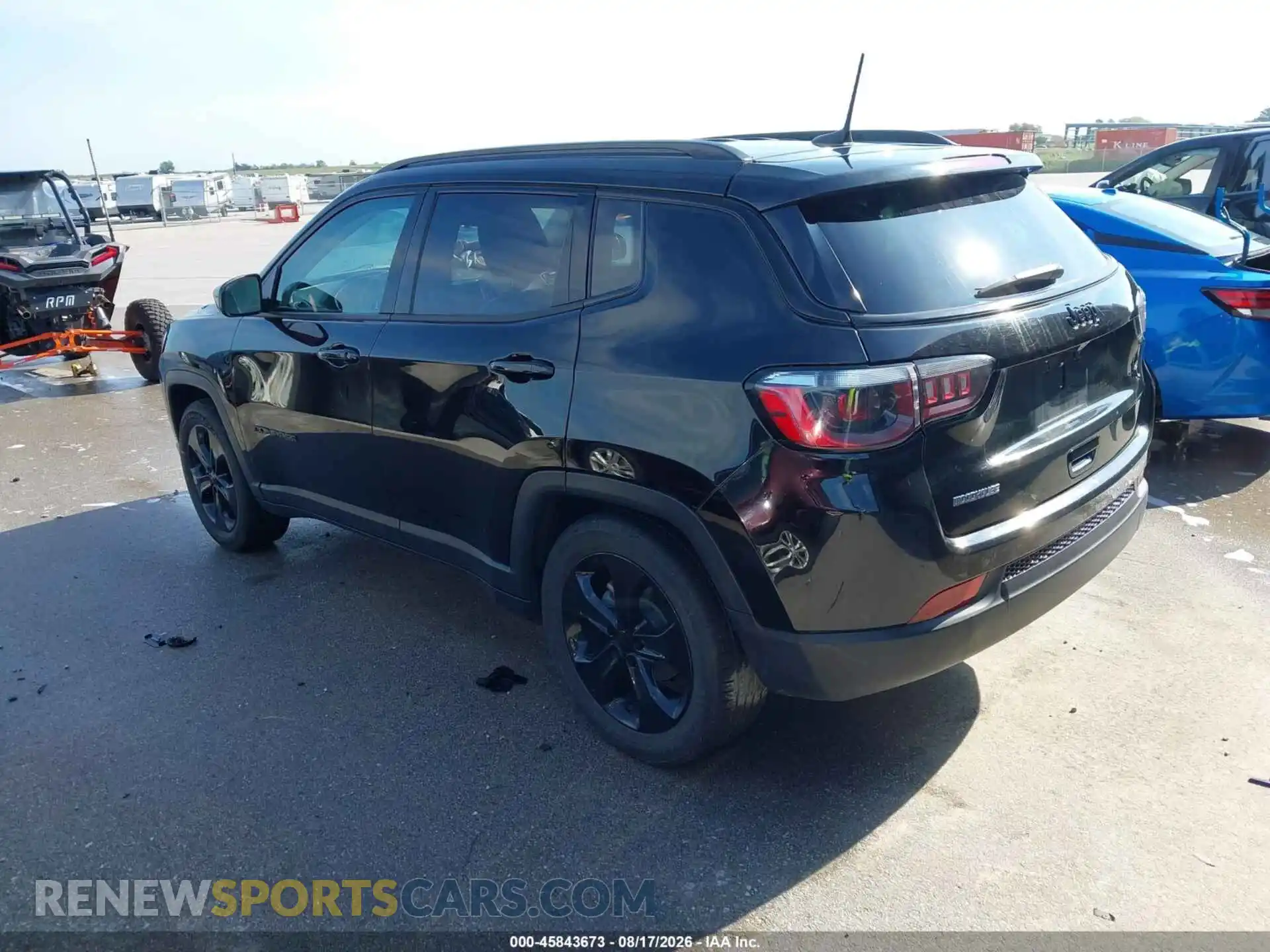 3 Photograph of a damaged car 3C4NJCBB9MT602407 JEEP COMPASS 2021