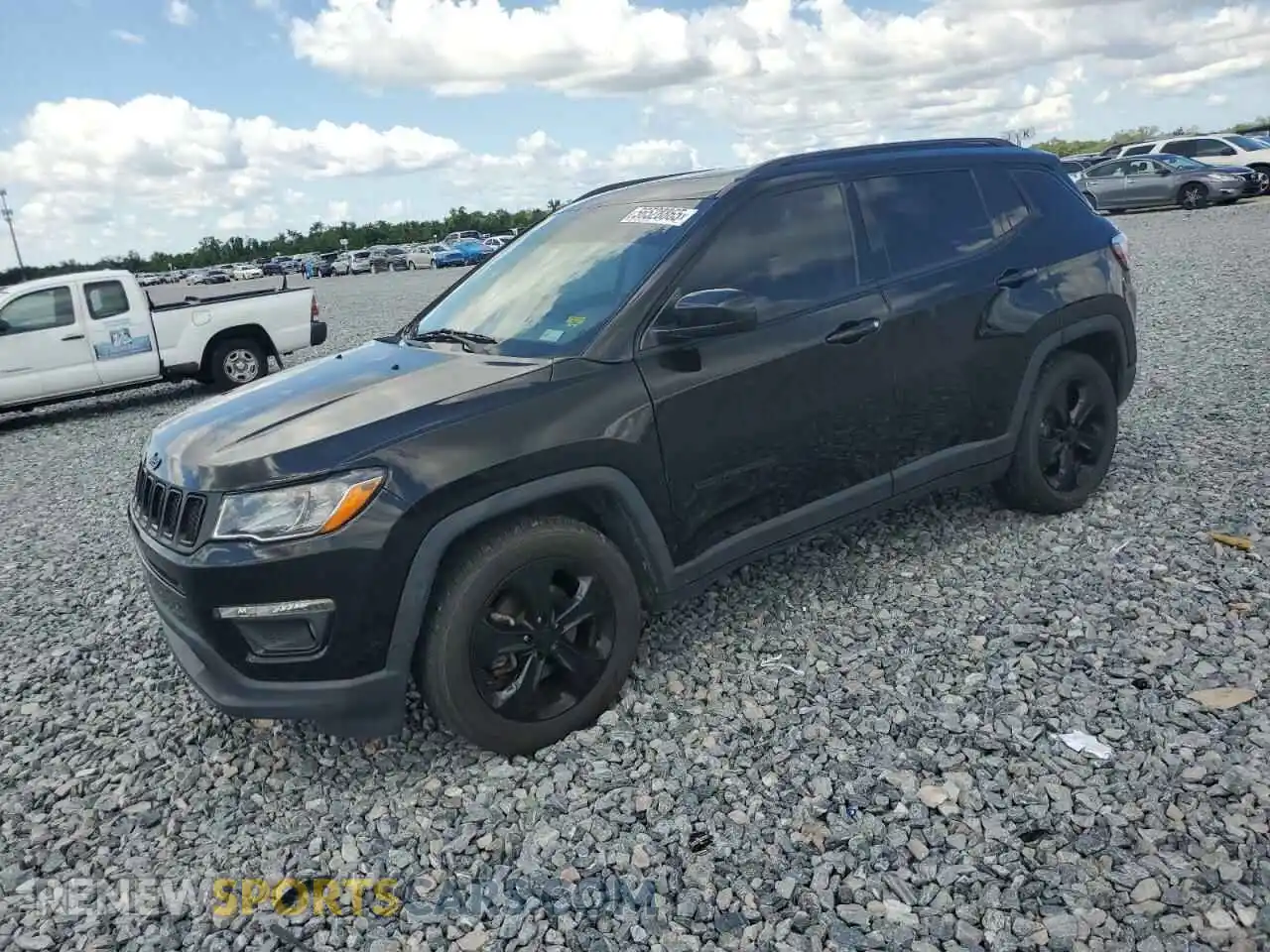 1 Photograph of a damaged car 3C4NJCBBXMT514336 JEEP COMPASS 2021