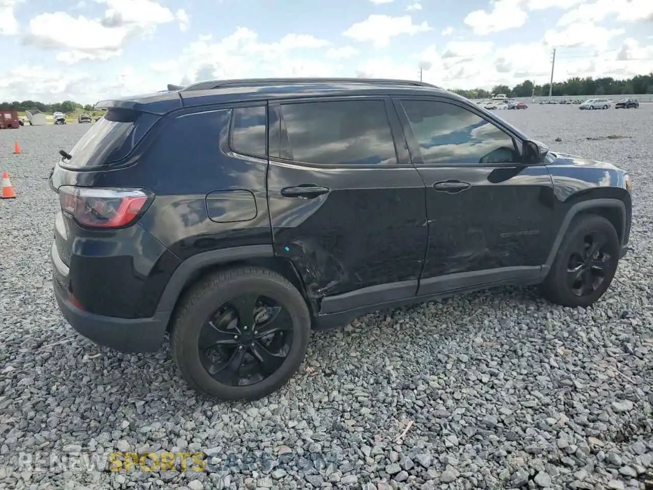 3 Photograph of a damaged car 3C4NJCBBXMT514336 JEEP COMPASS 2021