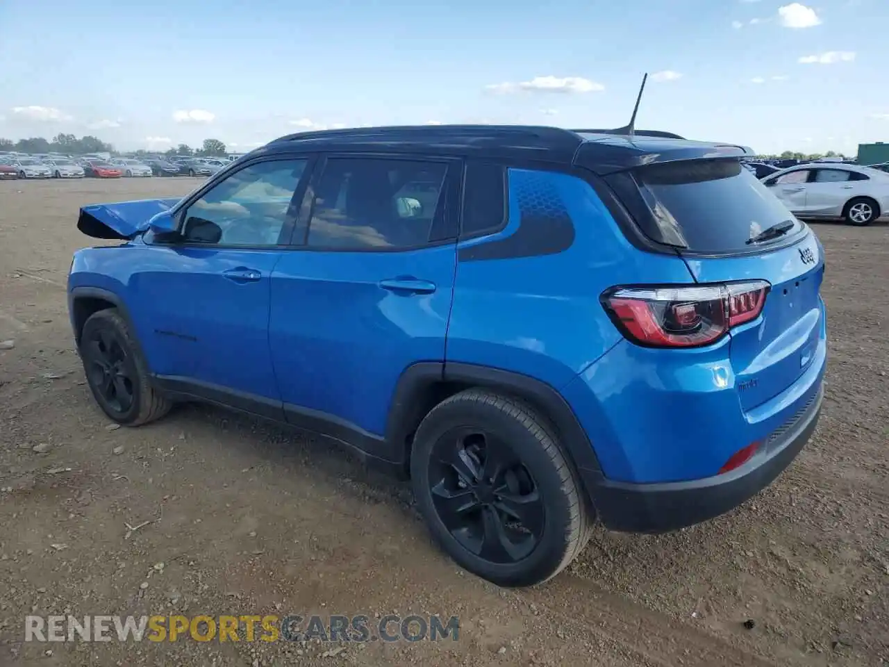 2 Photograph of a damaged car 3C4NJCBBXMT567361 JEEP COMPASS 2021