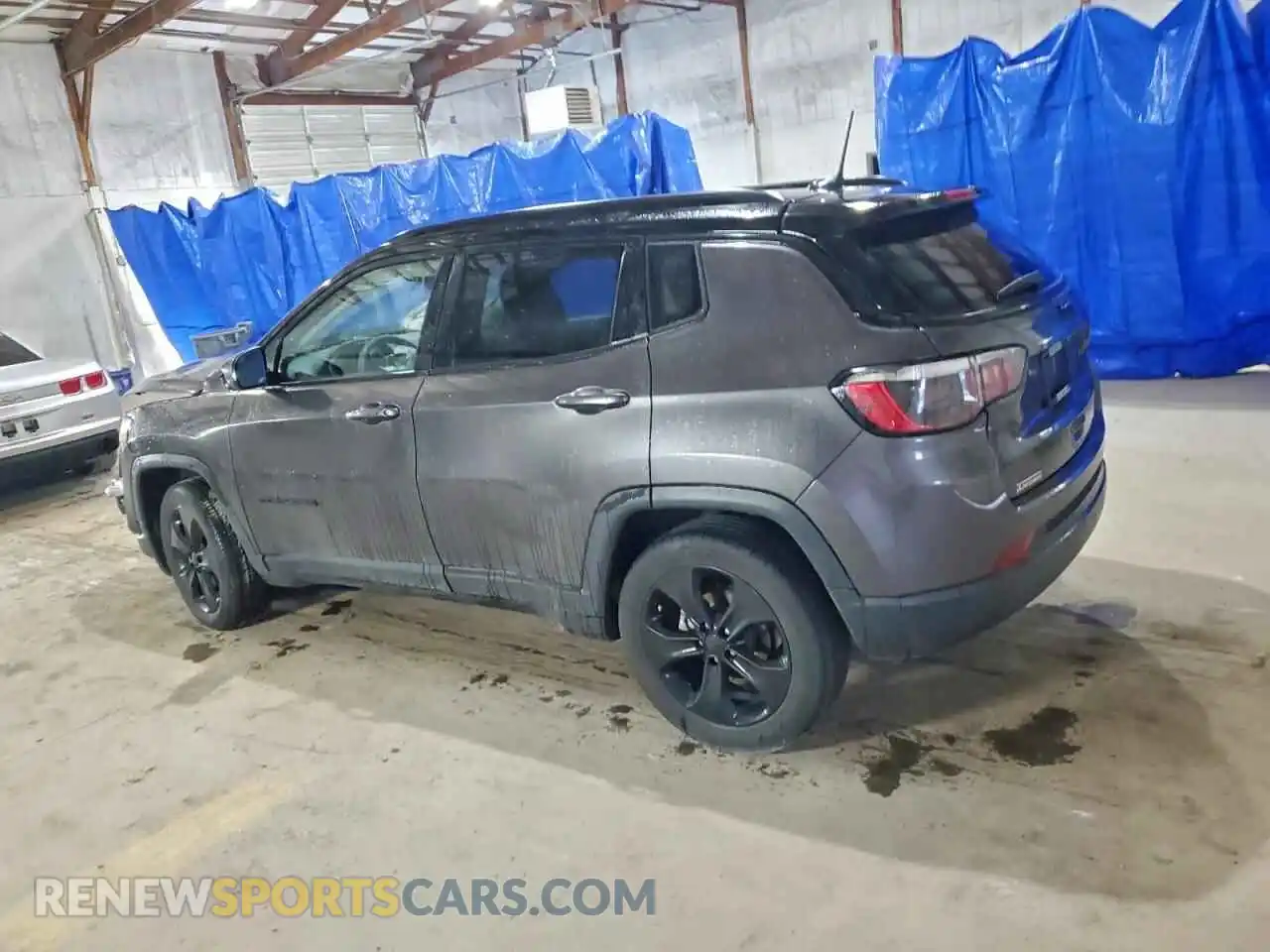 2 Photograph of a damaged car 3C4NJCBBXMT587190 JEEP COMPASS 2021