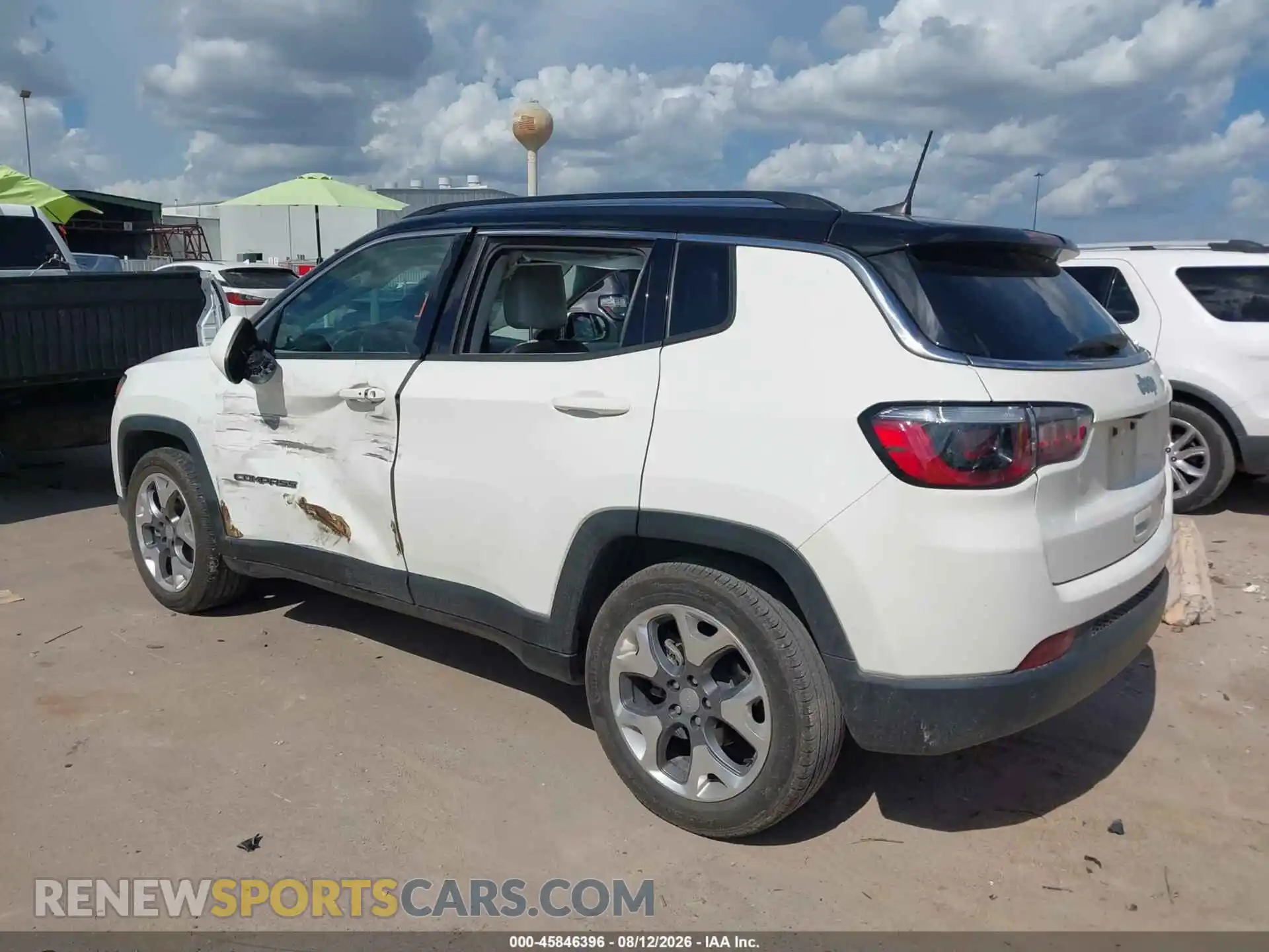 3 Фотография поврежденного автомобиля 3C4NJCCB0MT523397 JEEP COMPASS 2021