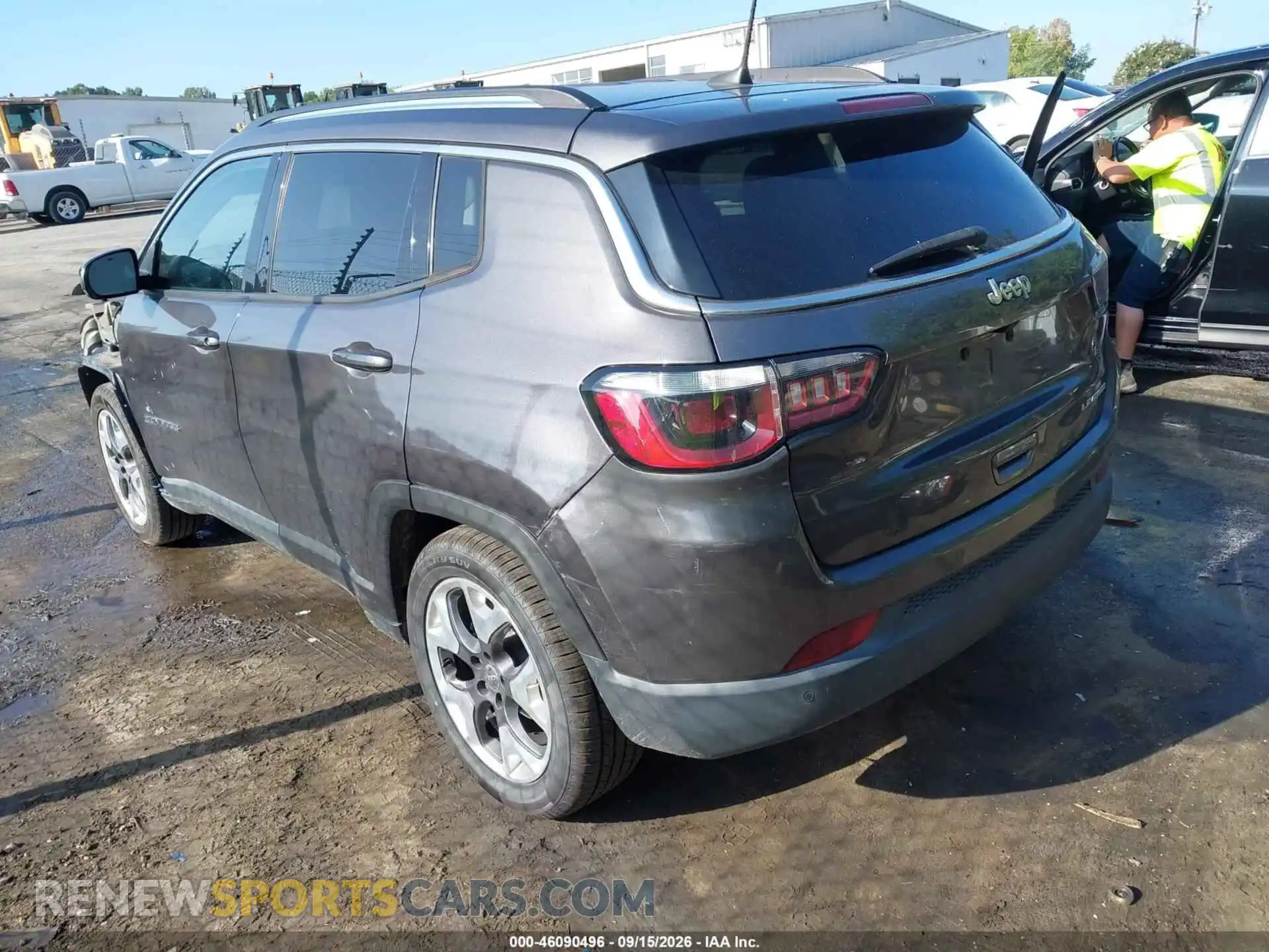 3 Photograph of a damaged car 3C4NJCCB0MT564340 JEEP COMPASS 2021
