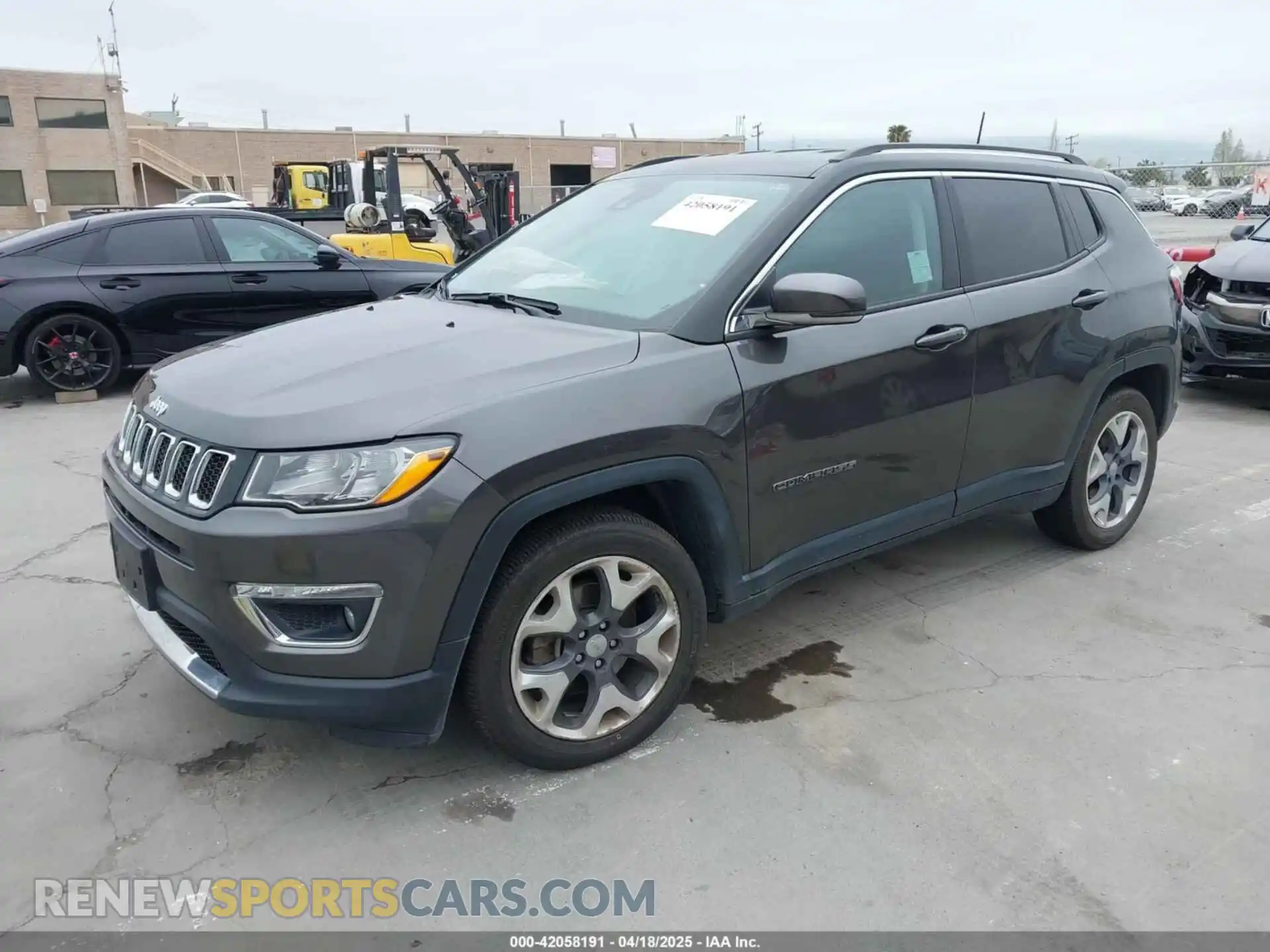 2 Photograph of a damaged car 3C4NJCCB0MT571336 JEEP COMPASS 2021