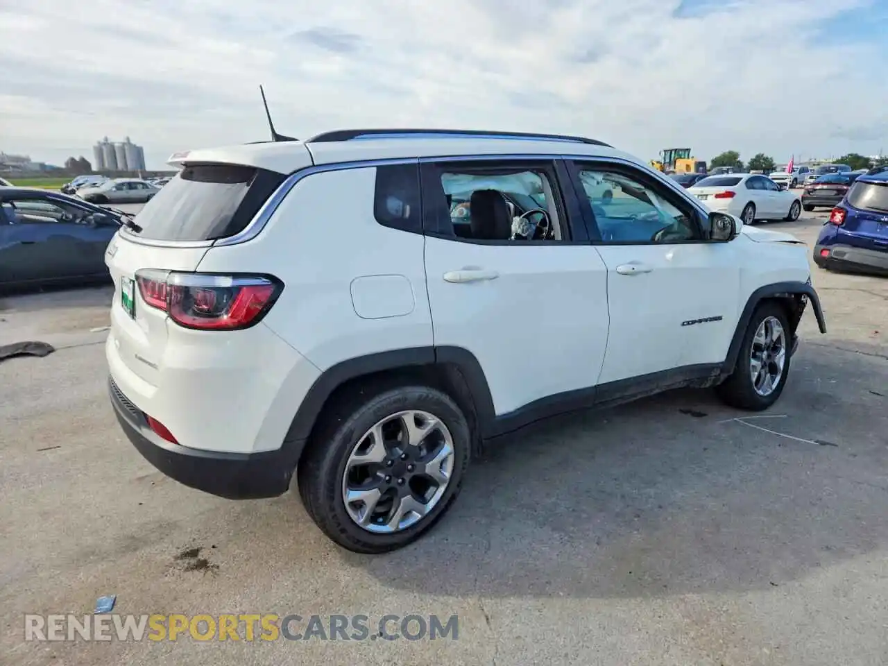 3 Photograph of a damaged car 3C4NJCCB1MT564282 JEEP COMPASS 2021