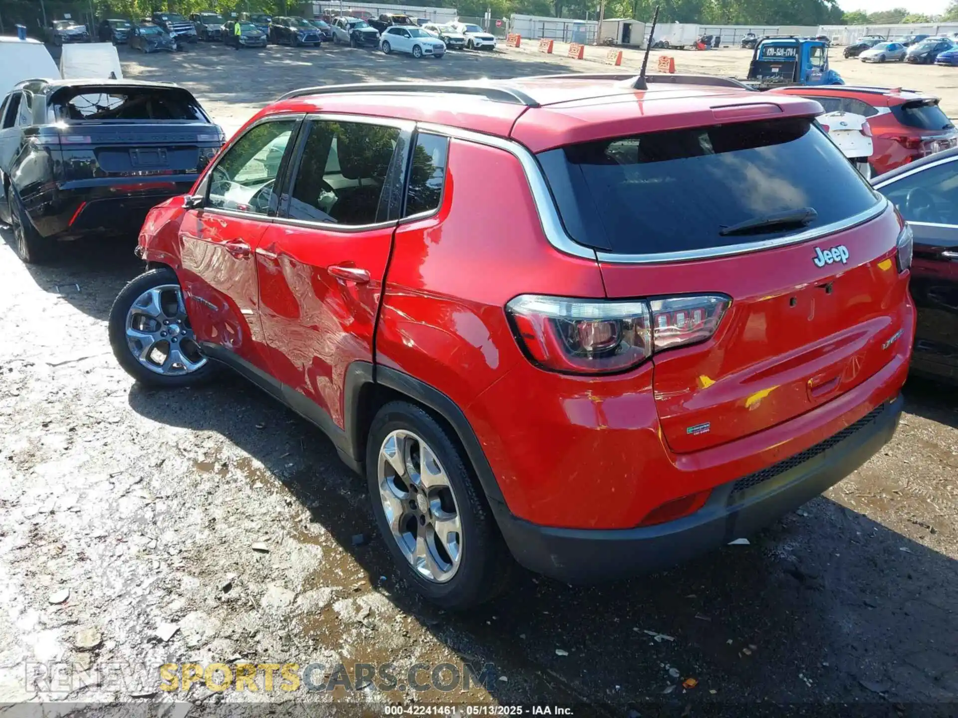 3 Photograph of a damaged car 3C4NJCCB2MT573413 JEEP COMPASS 2021
