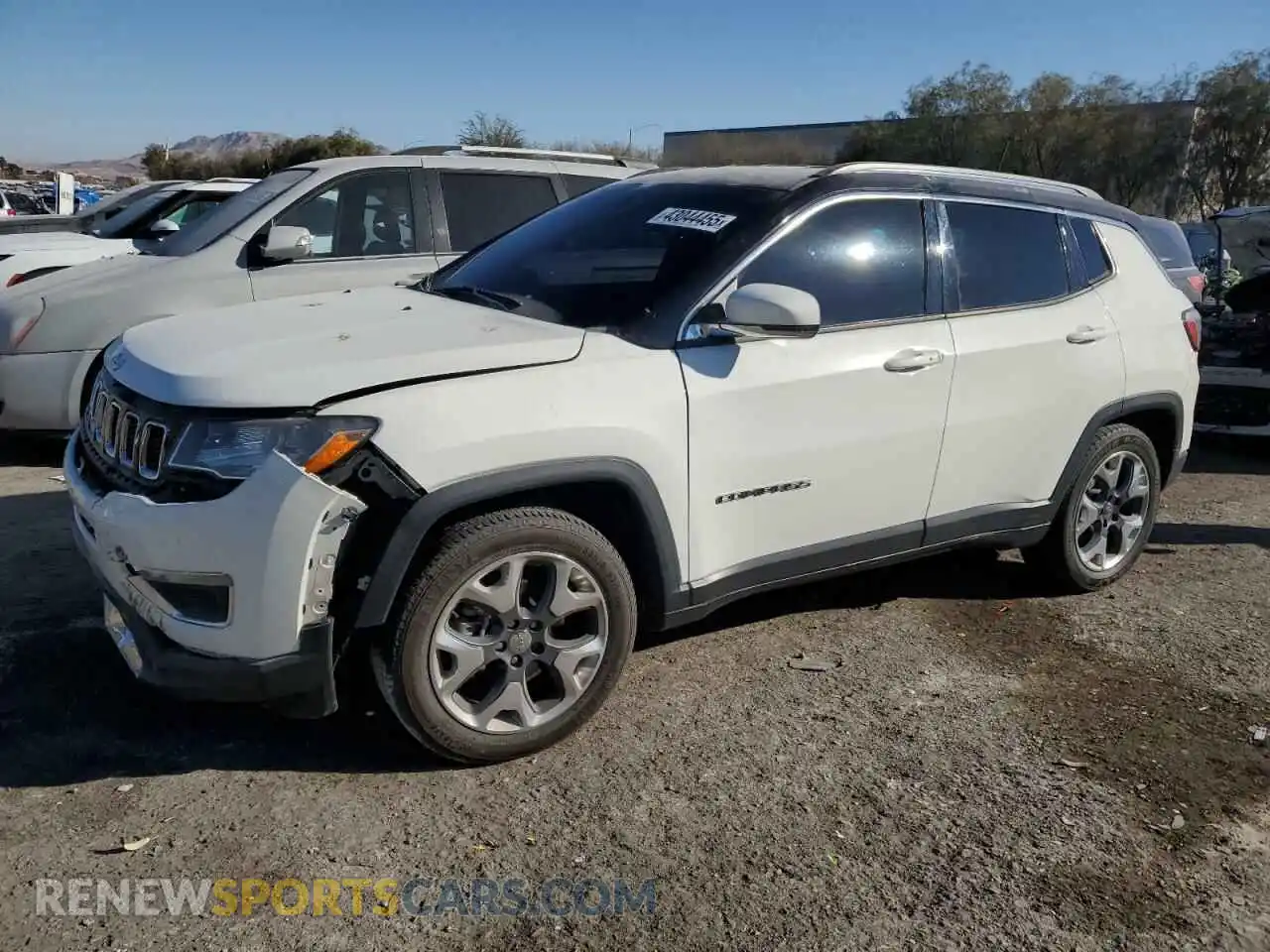 1 Photograph of a damaged car 3C4NJCCB5MT545637 JEEP COMPASS 2021