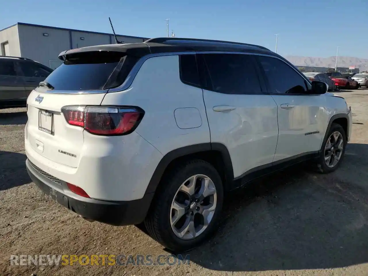 3 Photograph of a damaged car 3C4NJCCB5MT545637 JEEP COMPASS 2021