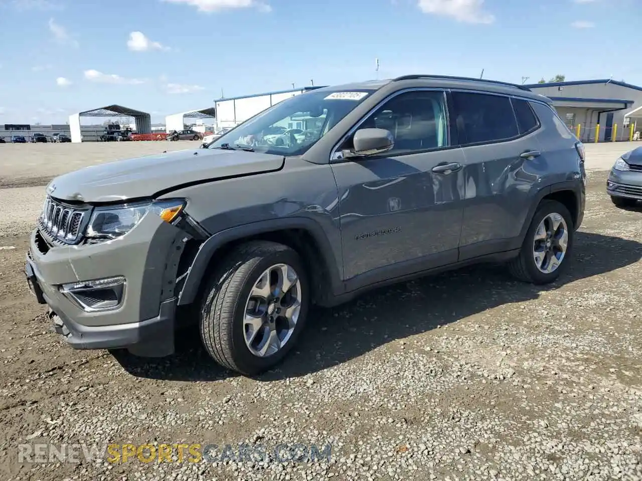 1 Photograph of a damaged car 3C4NJCCB5MT559344 JEEP COMPASS 2021