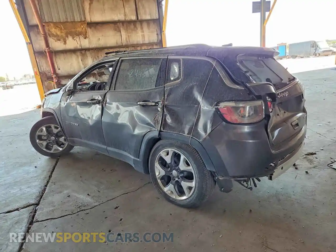 2 Фотография поврежденного автомобиля 3C4NJCCB5MT593669 JEEP COMPASS 2021